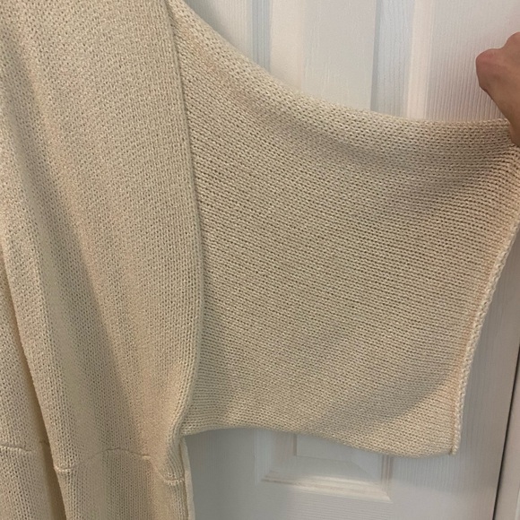 NWOT | Zulu & Zephyr | Awoken Knit Romper| Wrap Playsuit | Cream | S - Picture 8 of 13